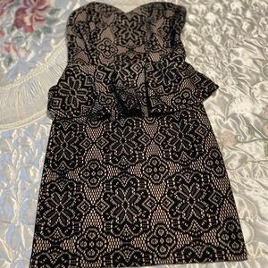 Must Have Strapless dress sexy short